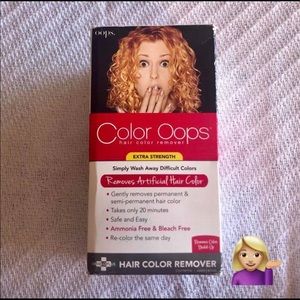 Color Oops for Color Removal from Hair